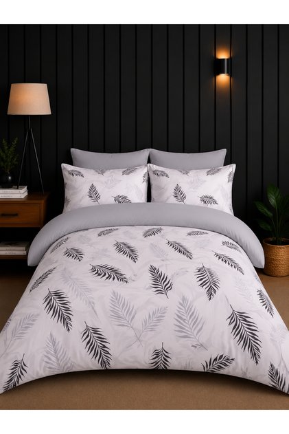 Double Elastic Sheet Duvet Cover Set | Cotton |