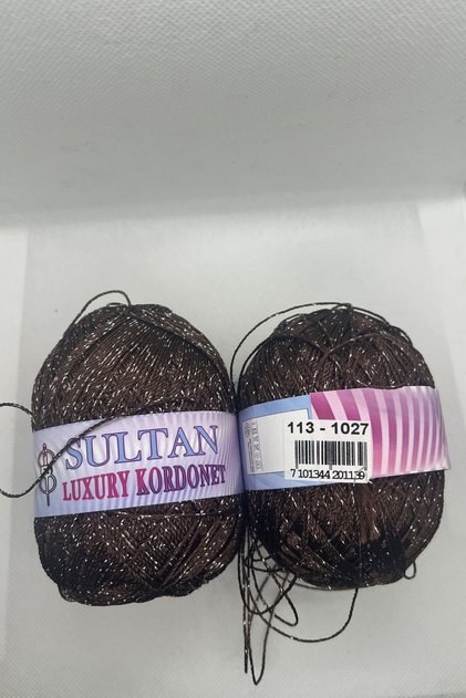 1 Piece of Glittery Cord Rope Hand Knitting Cord 100 Grams 300 Meters Color: 113-1027