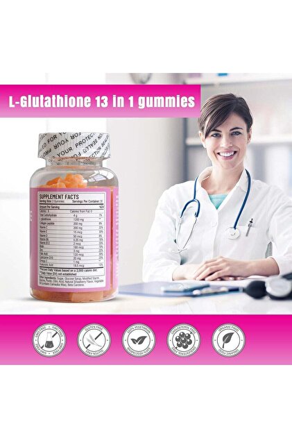 Wins Town L-Glutathione Jelly 13 in 1 1200mg Wrinkle Reduction Anti-Aging 60 Tablets- Trendyol Wins Town L-Glutathione Jelly 13 in 1 1200mg Wrinkle Reduction Anti-Aging 60 Tablets- Trendyol