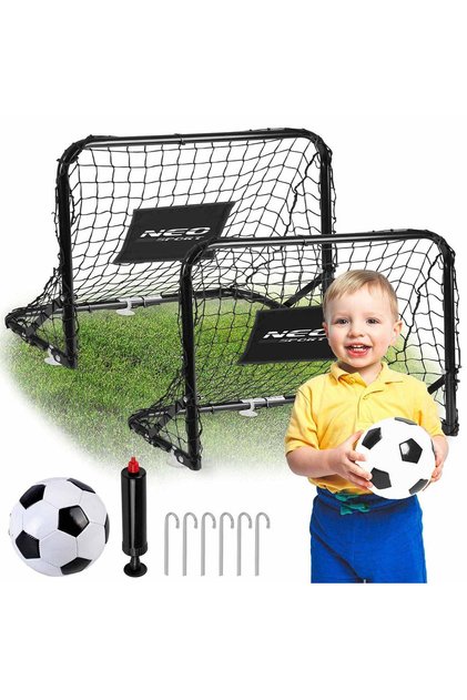 Poartă de fotbal - set de 2 - 60 x 45 x 25 cm NS-486