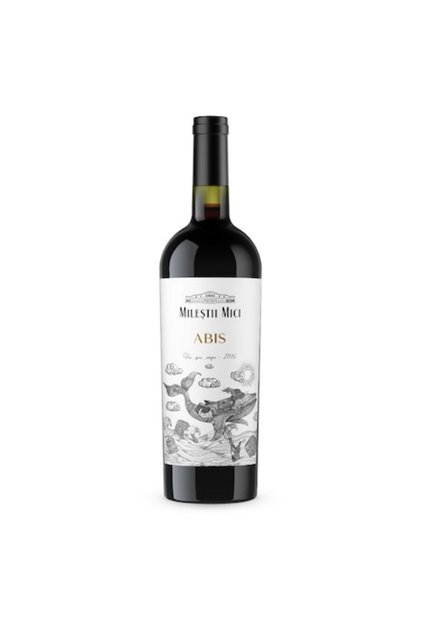Vin rosu, colectia Milestii Mici, Abis Cabernet Sauvignon & Merlot, Sec, 2016, 0.75l