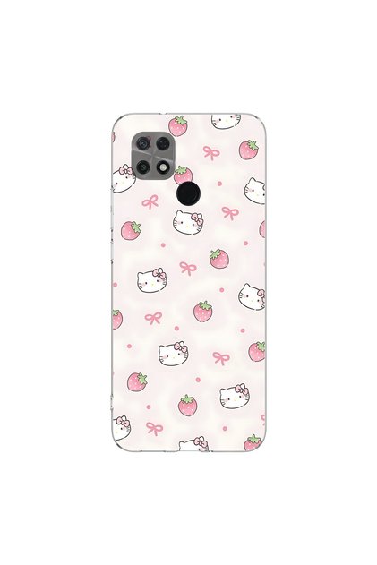 Poco C40 Compatible Minies 2 Design Transparent Case
