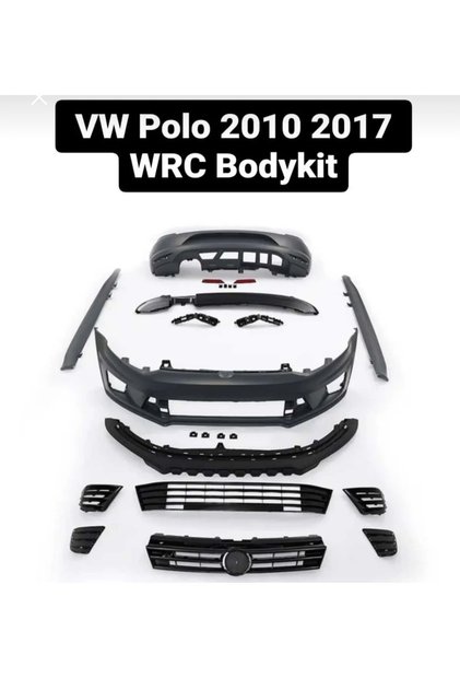 Polo wrc set ön yan arka 2009-2017 uyumlu