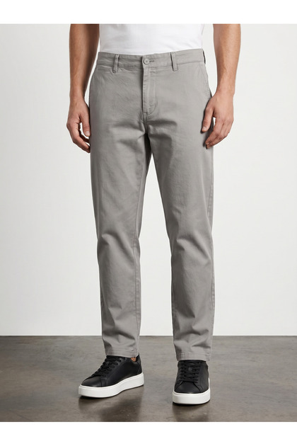 Anti-Pilling Chino Linen Trousers