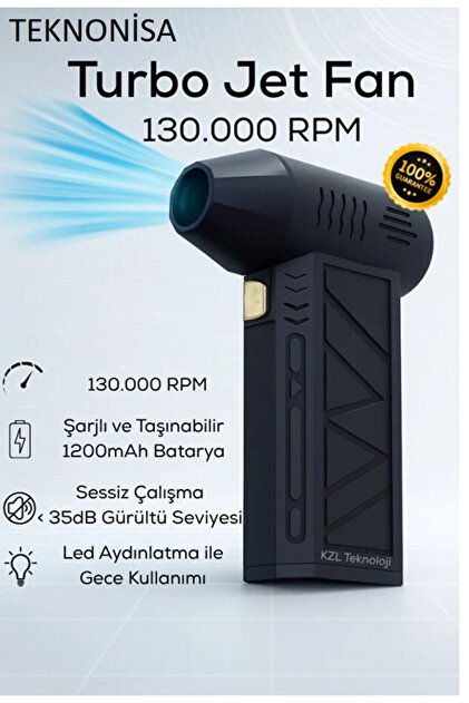 fumiページ Maybax Şarjlı Araç Kurutucu Mini Turbo Jet Fanı Mangal Hava