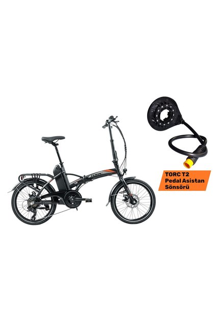 TORC T2 Elektrikli Katlanır Bisiklet Pedal Asistan Sensörü