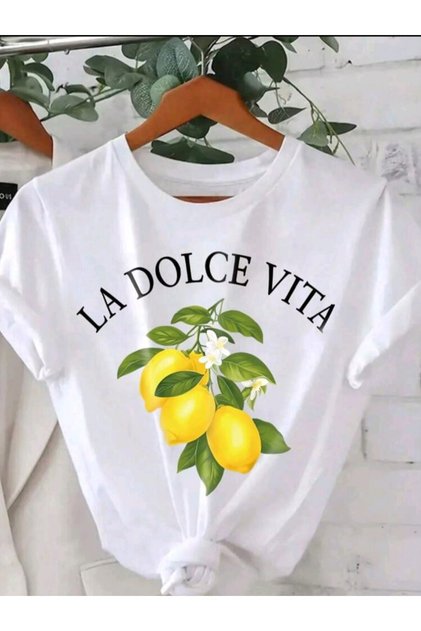 New Season Women's T-Shirt, Regular Fit, Breathable Soft Fabric
