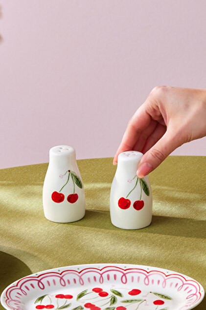 Karaca Cherry Time Salt and Pepper Shakers - Trendyol