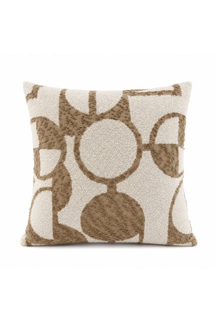 Milano Patterned Throw Pillow Cover - Textured Fabric Single Decorative Throw Pillow Cover
