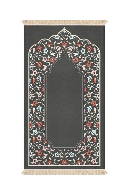 Smoked Soft Pattern Sponge Special Woven Prayer Mat
