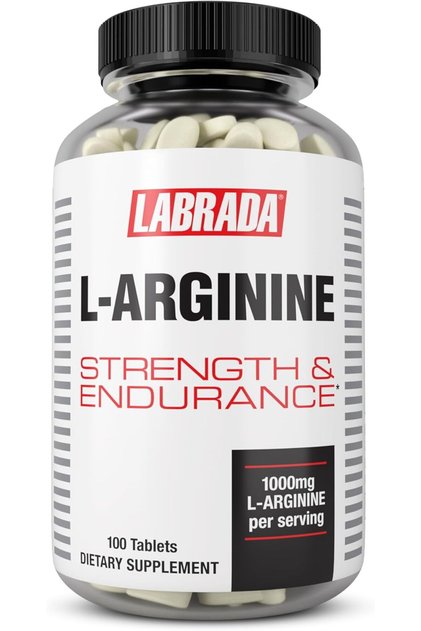 L-Arginine 100 Tablets - 1000mg, Strength and Endurance