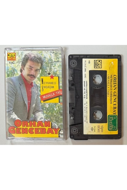 Orhan Gencebay Meyhaneci My Comrade Musalla Stone Cassette (Paper Edition)