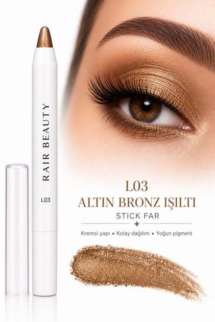 Stick Far Yüksek Pigmentli Kalem Far 03