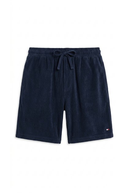 Men's Shorts Elastic Waist Lace-Up Side Pockets Frotte Fabric Daily Sports Comfortable Cut Seasonal Stylish Mw0Mw42880