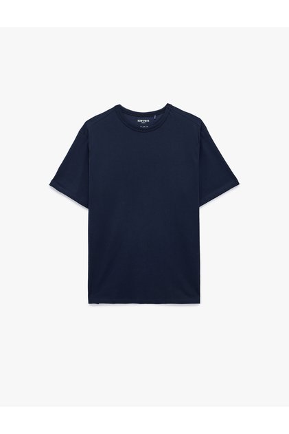 Cotton Regular Fit Short Sleeve Crew Neck Basic Sports T-Shirt