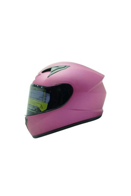 MTS M 910 LADY FUCHSIA MAT PEMBE TAM KASK (RENKLİ VİZÖR) - Fiyatı