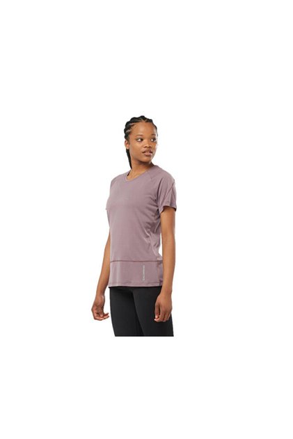 Cross Run T-Shirt Women's Running Lc2131600 Purple