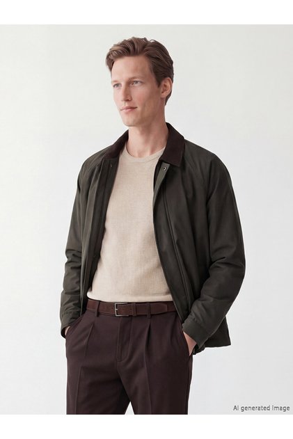 Southblue velvet collar men's jacket