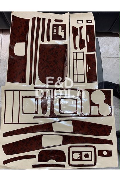 Kia Sorento 2002-2006 Dashboard Console Trim Chest Mahogany Finish Mahogany Color Set