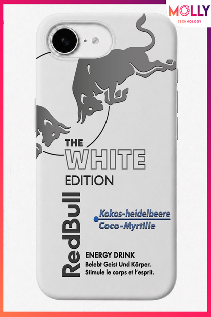White the White Edition Patterned Velvet Inside Silicone Case for iPhone 16E