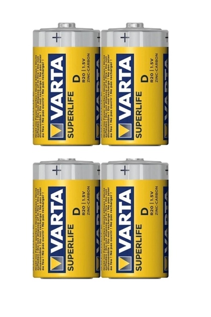 Büyük Pil 4 'lü Kalın Pil Size D Boy Batarya Radyo Kaset Çalar Teyp İçin 1.5 Volt