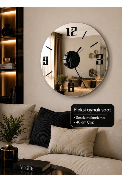 SAAT DUVAR SAATİ - WERA PLEKSİ DUVAR SAATİ DEKORATİF SAAT