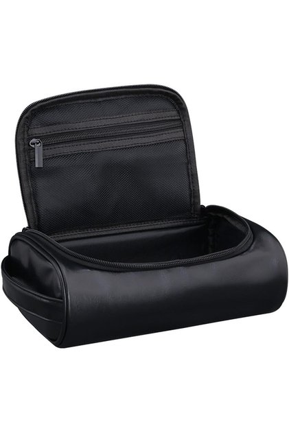 Men's Toiletry Bag,Water-Resistant PU Leather,Large Capacity,Travel Kit,Grooming Organizer,Gift for Grown-ups