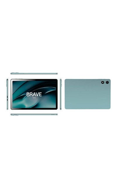 تابلت T4 Lite بسعة 128 جيجابايت وذاكرة وصول عشوائي 4 جيجابايت، شاشة 10.1 بوصة، واي فاي، لون سماوي