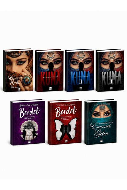 Şehnaz Gülşen Bütün Eserleri 7'li Ciltsiz Kitap Seti