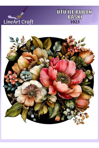 Ütü İle Yapışan Rubon transfer R1023 30x30cm