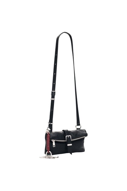 Portofel micro tip clutch cu jumătate de logo - 26WAYP03-2000