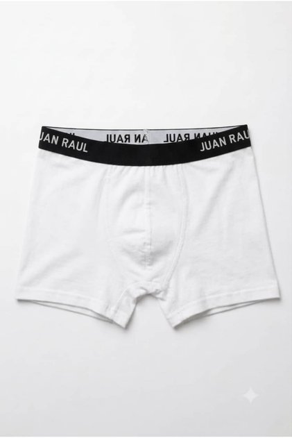 White Bamboo Basic Men's Boxer