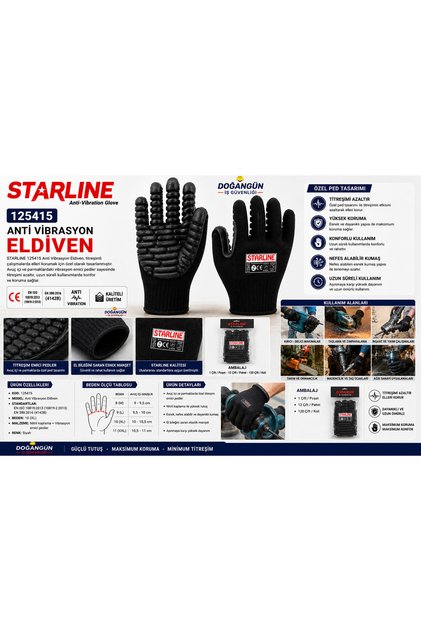 ANTİ-VİBRASYON ELDİVEN 125415