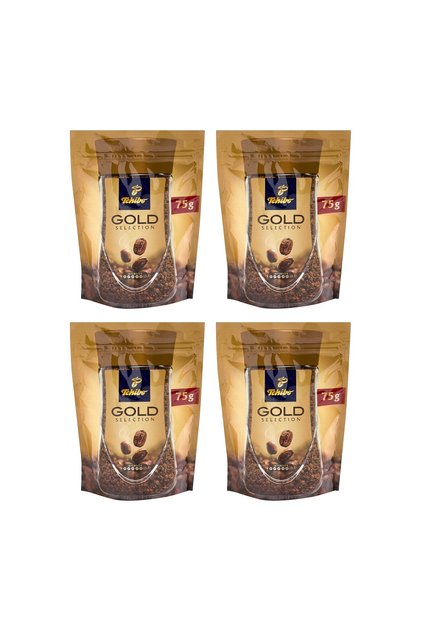 Gold Selection Soluble Coffee Economic Package 75 Gr Pack of 4