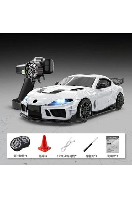 SLOTH 1/43 2Speed 4*4 4WD RC Drifting Car SP4301 Light System Motor Servo Mini Car