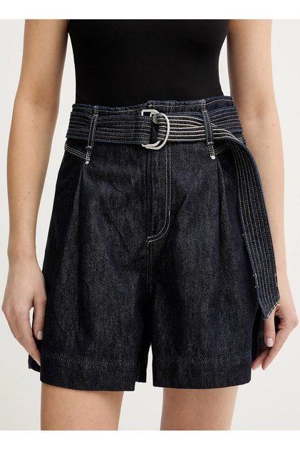 Koyu Mavi Kadın Denim Şort 50552465