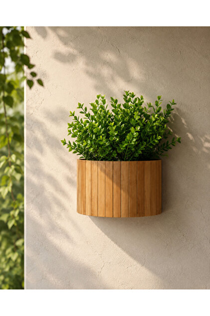 BLACK PEARL Ahşap Duvar saksısı bambu saksı - Fiyatı, Yorumları