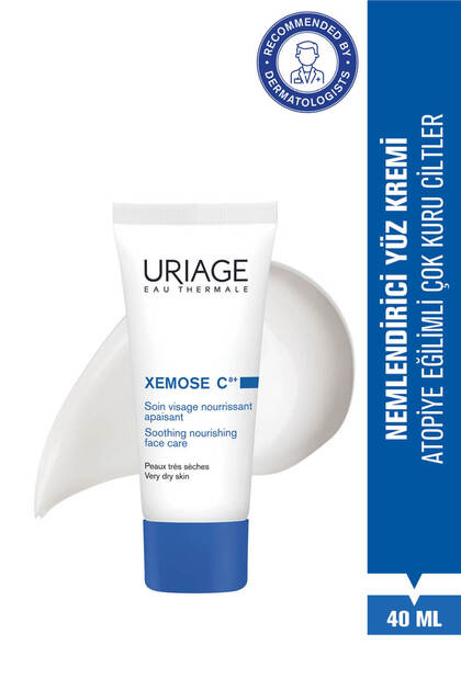 Uriage XEMOSE C8+ Atopiye Eğilimli ve Çok Kuru Ciltler İçin Yüz