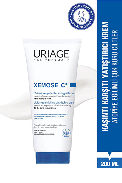 Uriage XEMOSE C8+ Atopiye Eğilimli ve Çok Kuru Ciltler İçin