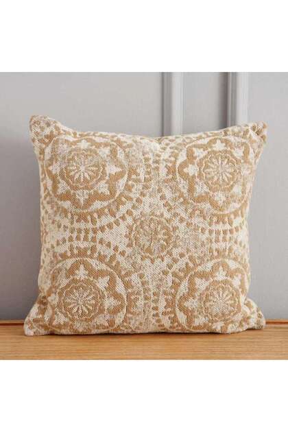 Ethena Filled Cushion 50x50cm - Beige