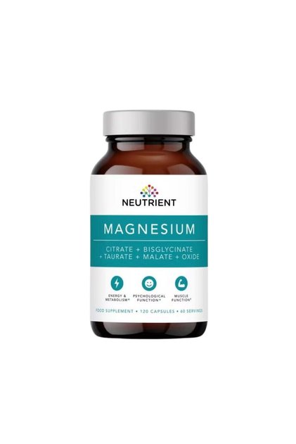 Magneziu Taurat + Bisglicinat + Citrat + Malat + Oxid 120 capsule