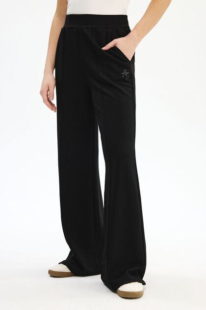 Comfort Fit Siyah Eşofman Alt