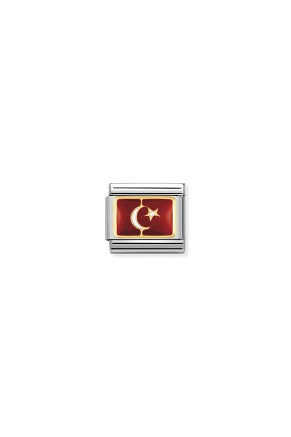 Composable Classic Bayrak Paslanmaz Çelik & 18k Altın (türkiye)