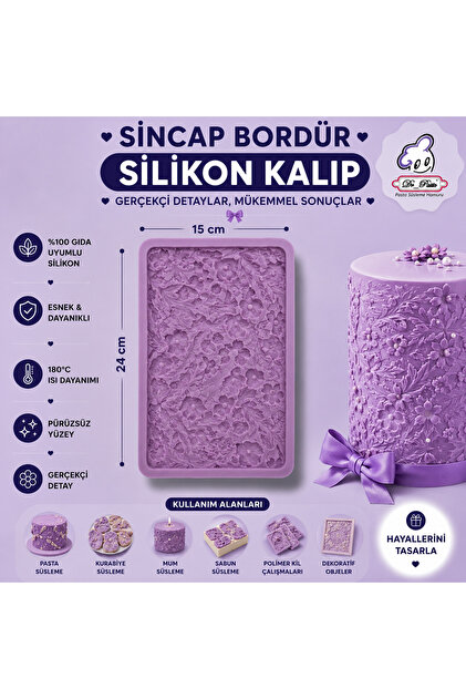 Silikon Kalıp Sincap Bordür