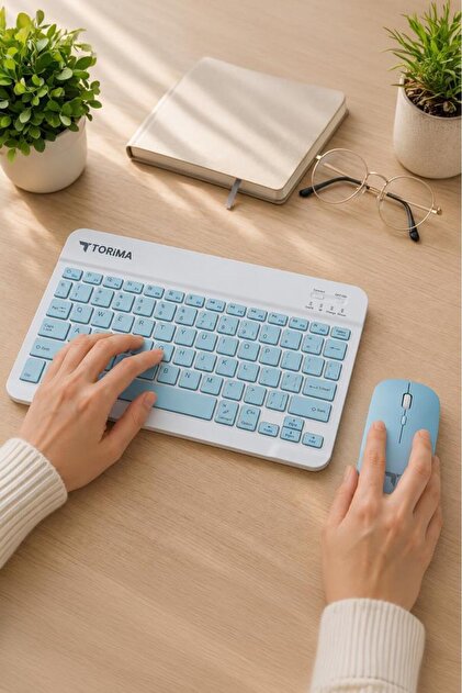 Torima Kablosuz Klavye Mouse Seti TMK04 Mavi - Fiyatı, Yorumları