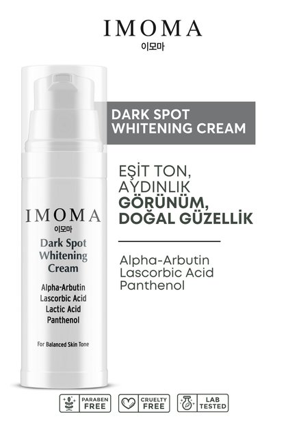 Skin Whitening and Brightening Alpha Arbutin Anti-Blemish Cream Panthenol B5, Aha, Peg 40