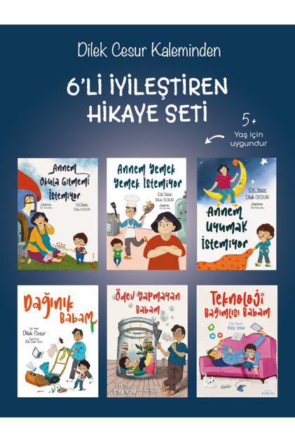 6 Lı Iyileştiren Hikaye Seti-dilek Cesur