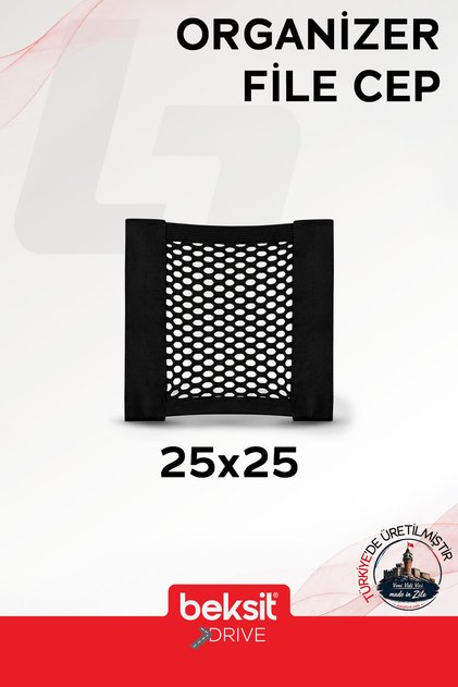 Drive In-Car Organizer Pocket Net (25X25)