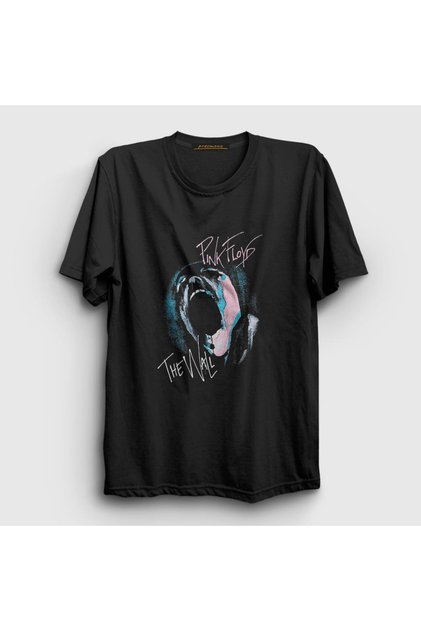 Unisex Black The Wall V2 Pink Floyd T-shirt355195tt