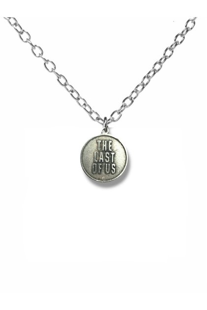 The Last of Us Written Necklace – Unisex Metal Accessory with 60 cm Chain